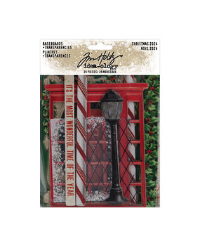 Idea-ology Tim Holtz Christmas Baseboards + Transparencies (TH94407) Idea-ology Tim Holtz Christmas Baseboards + Transparencies (TH94407)