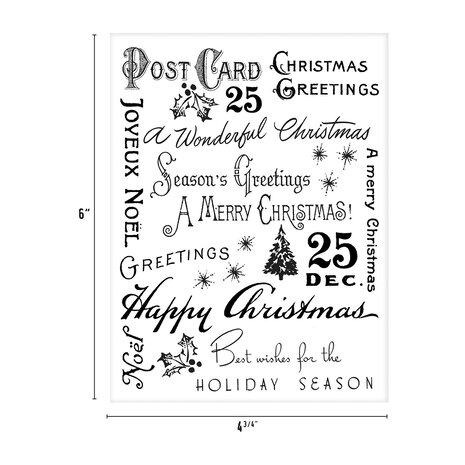Idea-ology Tim Holtz Christmas Collage Paper (TH94409)