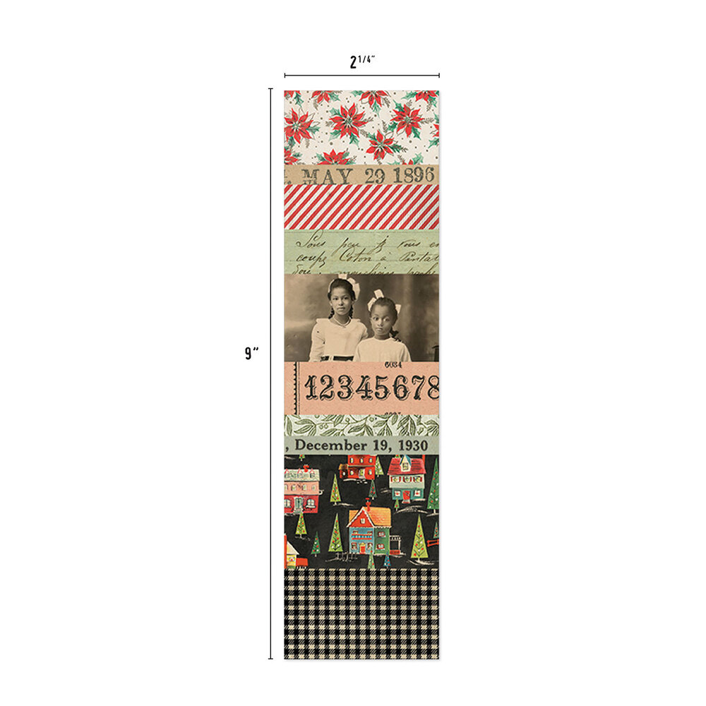Idea-ology Tim Holtz Christmas Large Collage Strips (TH94410)
