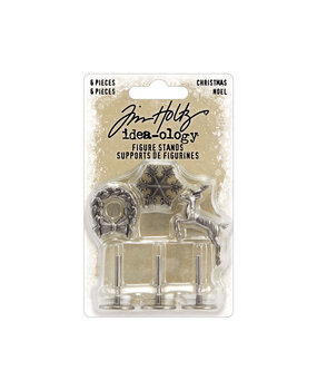 Idea-ology Tim Holtz Christmas Figure Stands (TH94412) Idea-ology Tim Holtz Christmas Figure Stands (TH94412)