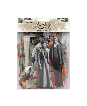 Idea-ology Tim Holtz Christmas Layers + Paper Dolls (TH94414) Idea-ology Tim Holtz Christmas Layers + Paper Dolls (TH94414)