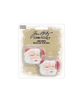 Idea-ology Tim Holtz Christmas Santa Mug (TH94419) Idea-ology Tim Holtz Christmas Santa Mug (TH94419)