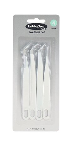 HobbyGross Storage Tweezers Set (4pcs) (HGT023) HobbyGross Storage Tweezers Set (4pcs) (HGT023)