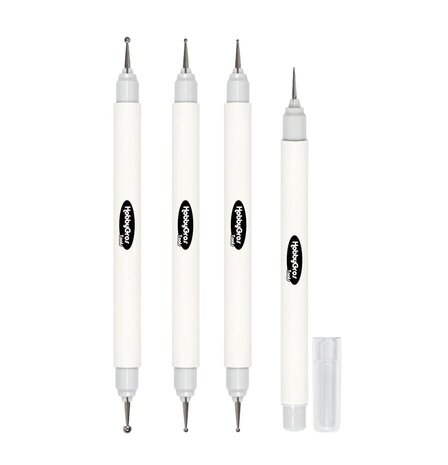 HobbyGross Storage Embossing Stylus Set + Piercing Tool (HGT024)