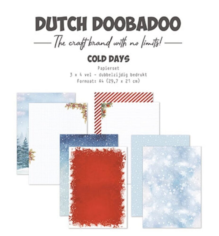Dutch Doobadoo Crafty Kit A4 Cold Days (473.005.068) Dutch Doobadoo Crafty Kit A4 Cold Days (473.005.068)