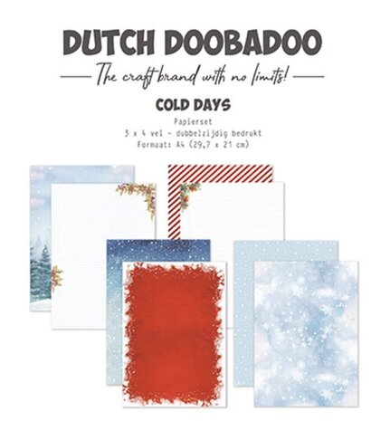 Dutch Doobadoo Crafty Kit A4 Cold Days (473.005.068) Dutch Doobadoo Crafty Kit A4 Cold Days (473.005.068)