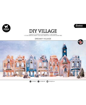 Studio Light Dreamy Village A4 DIY Block (SL-ES-DCPP238) Studio Light Dreamy Village A4 DIY Block (SL-ES-DCPP238)