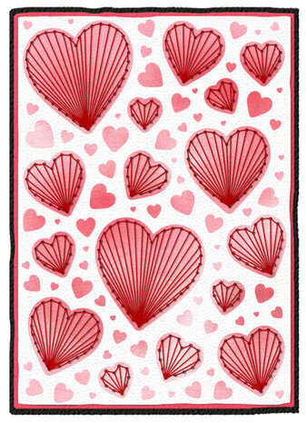 Studio Light Essentials Hearts Layered Embroidery Masking Stencil (SL-ES-MASK306) Studio Light Essentials Hearts Layered Embroidery Masking Stencil (SL-ES-MASK306)