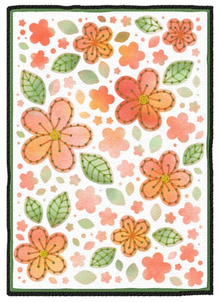 Studio Light Essentials Flowers Layered Embroidery Masking Stencil (SL-ES-MASK308) Studio Light Essentials Flowers Layered Embroidery Masking Stencil (SL-ES-MASK308)