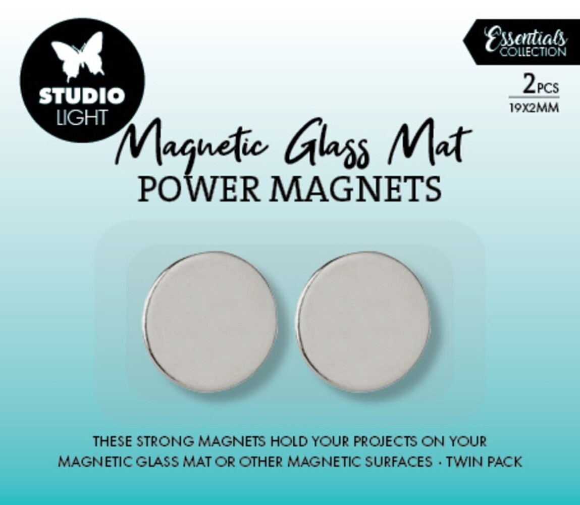 Studio Light Essentials Magnetic Glass Mat Power Magnets (2pcs) (SL-TO-MAG01) Studio Light Essentials Magnetic Glass Mat Power Magnets (2pcs) (SL-TO-MAG01)