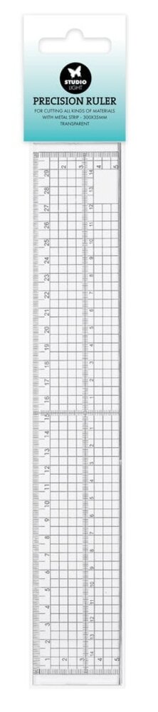 Studio Light Essentials Precision Ruler Metal Edge 30cm (SL-TO-RUL01) Studio Light Essentials Precision Ruler Metal Edge 30cm (SL-TO-RUL01)