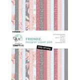 Creative Craftlab Friendz Stay Strong A5 Paper Pad (CCL-FR-DPP239)