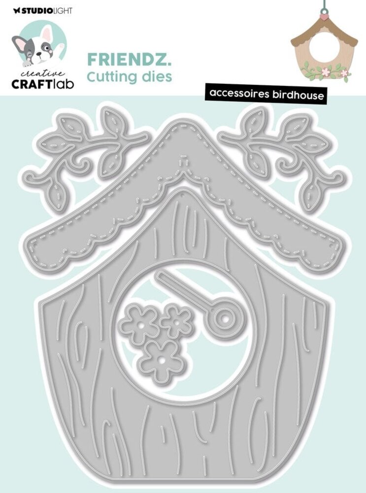 Creative Craftlab Friendz Dies Birdhouse Accessoires (CCL-FR-CD897) Creative Craftlab Friendz Dies Birdhouse Accessoires (CCL-FR-CD897)