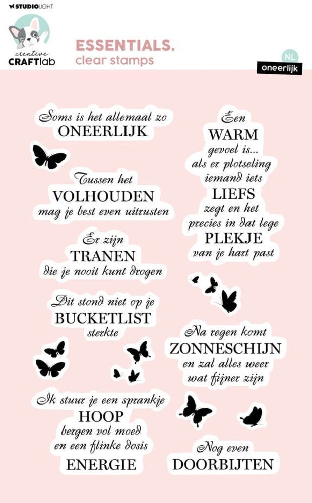 Creative Craftlab Essentials Clear Stamp Oneerlijk (CCL-ES-STAMP726) Creative Craftlab Essentials Clear Stamp Oneerlijk (CCL-ES-STAMP726)