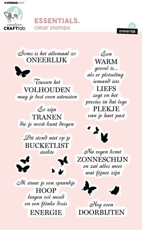 Creative Craftlab Essentials Clear Stamp Oneerlijk (CCL-ES-STAMP726) Creative Craftlab Essentials Clear Stamp Oneerlijk (CCL-ES-STAMP726)