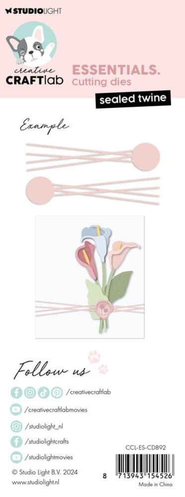 Creative Craftlab Essentials Dies Sealed Twine (CCL-ES-CD892) Creative Craftlab Essentials Dies Sealed Twine (CCL-ES-CD892)