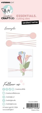 Creative Craftlab Essentials Dies Sealed Twine (CCL-ES-CD892) Creative Craftlab Essentials Dies Sealed Twine (CCL-ES-CD892)