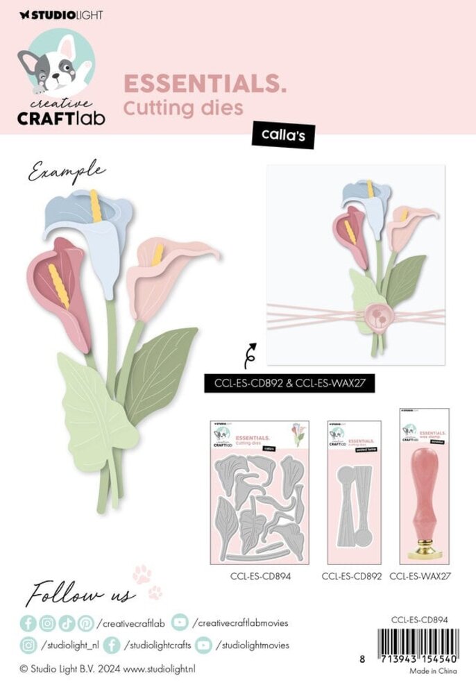 Creative Craftlab Essentials Dies Calla's (CCL-ES-CD894)