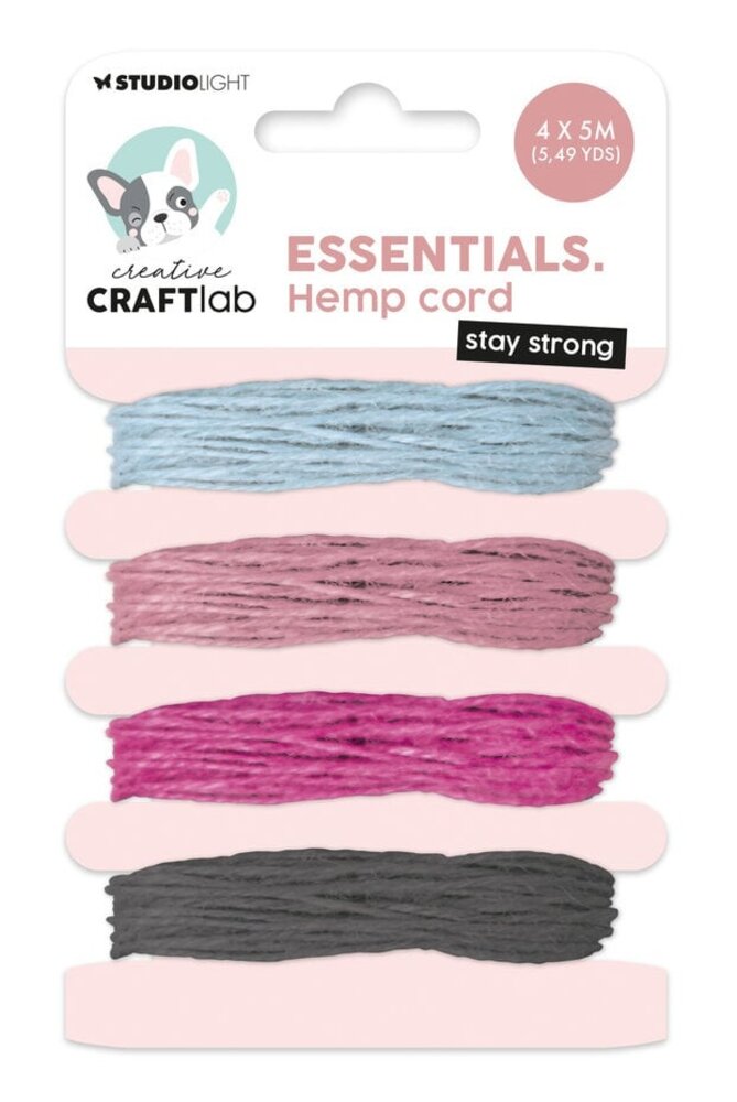 Creative Craftlab Essentials Stay Strong Hemp Cord (CCL-ES-RIB14) Creative Craftlab Essentials Stay Strong Hemp Cord (CCL-ES-RIB14)