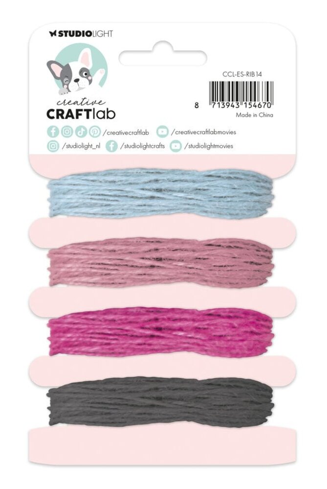Creative Craftlab Essentials Stay Strong Hemp Cord (CCL-ES-RIB14) Creative Craftlab Essentials Stay Strong Hemp Cord (CCL-ES-RIB14)