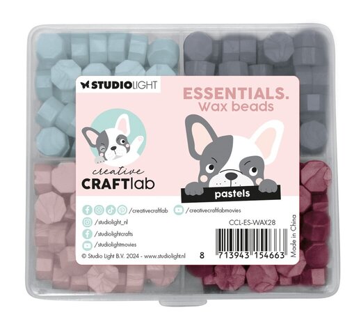 Creative Craftlab Essentials Wax Beads Pastels (CCL-ES-WAX28) Creative Craftlab Essentials Wax Beads Pastels (CCL-ES-WAX28)