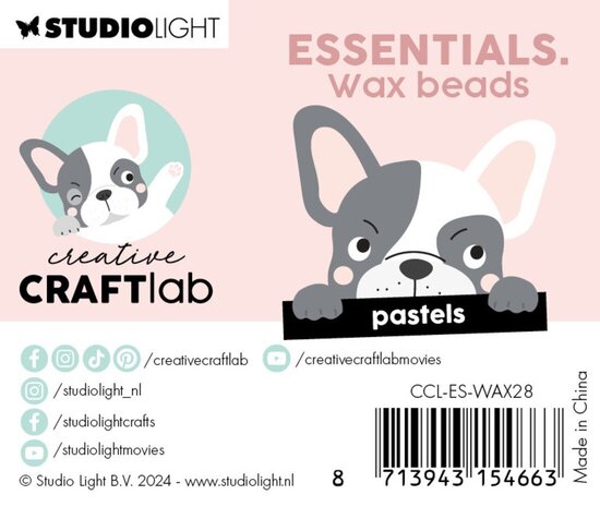 Creative Craftlab Essentials Wax Beads Pastels (CCL-ES-WAX28) Creative Craftlab Essentials Wax Beads Pastels (CCL-ES-WAX28)