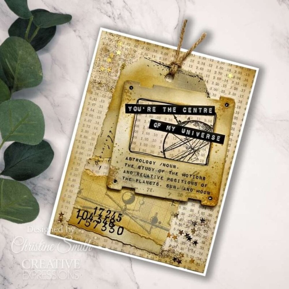 Creative Expressions Sam Poole A5 Clear Stamp The Astrologist (CEC1119) Creative Expressions Sam Poole A5 Clear Stamp The Astrologist (CEC1119)