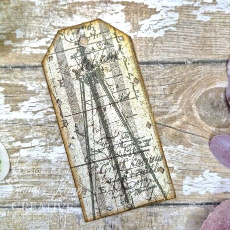 Creative Expressions Sam Poole A5 Clear Stamp The Astrologist (CEC1119) Creative Expressions Sam Poole A5 Clear Stamp The Astrologist (CEC1119)