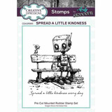 Creative Expressions Andy Skinner Pre-Cut Rubber Stamp A6 Spread A Little Kindness (CEASR065)