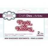 Creative Expressions Sue Wilson Craft Die Paws & Kisses (CEDSS058)