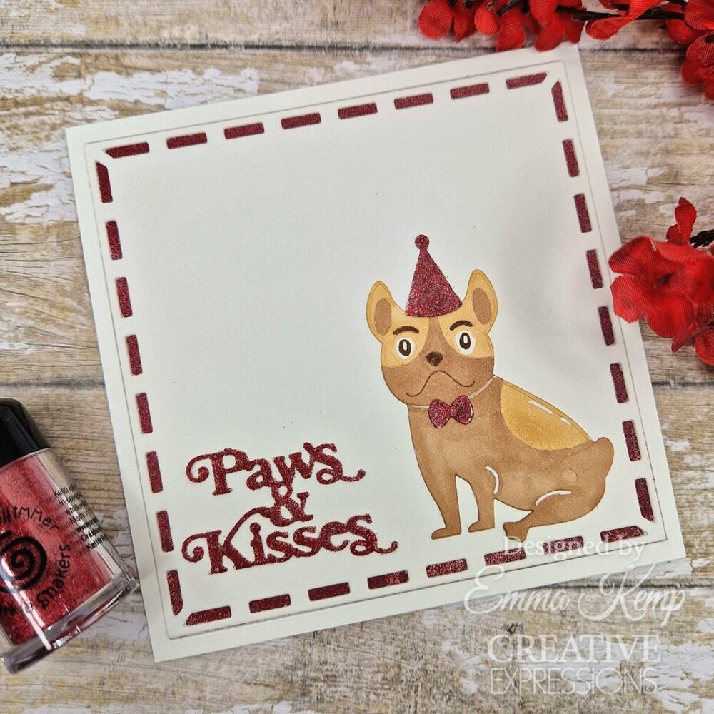 Creative Expressions Sue Wilson Craft Die Paws & Kisses (CEDSS058) Creative Expressions Sue Wilson Craft Die Paws & Kisses (CEDSS058)