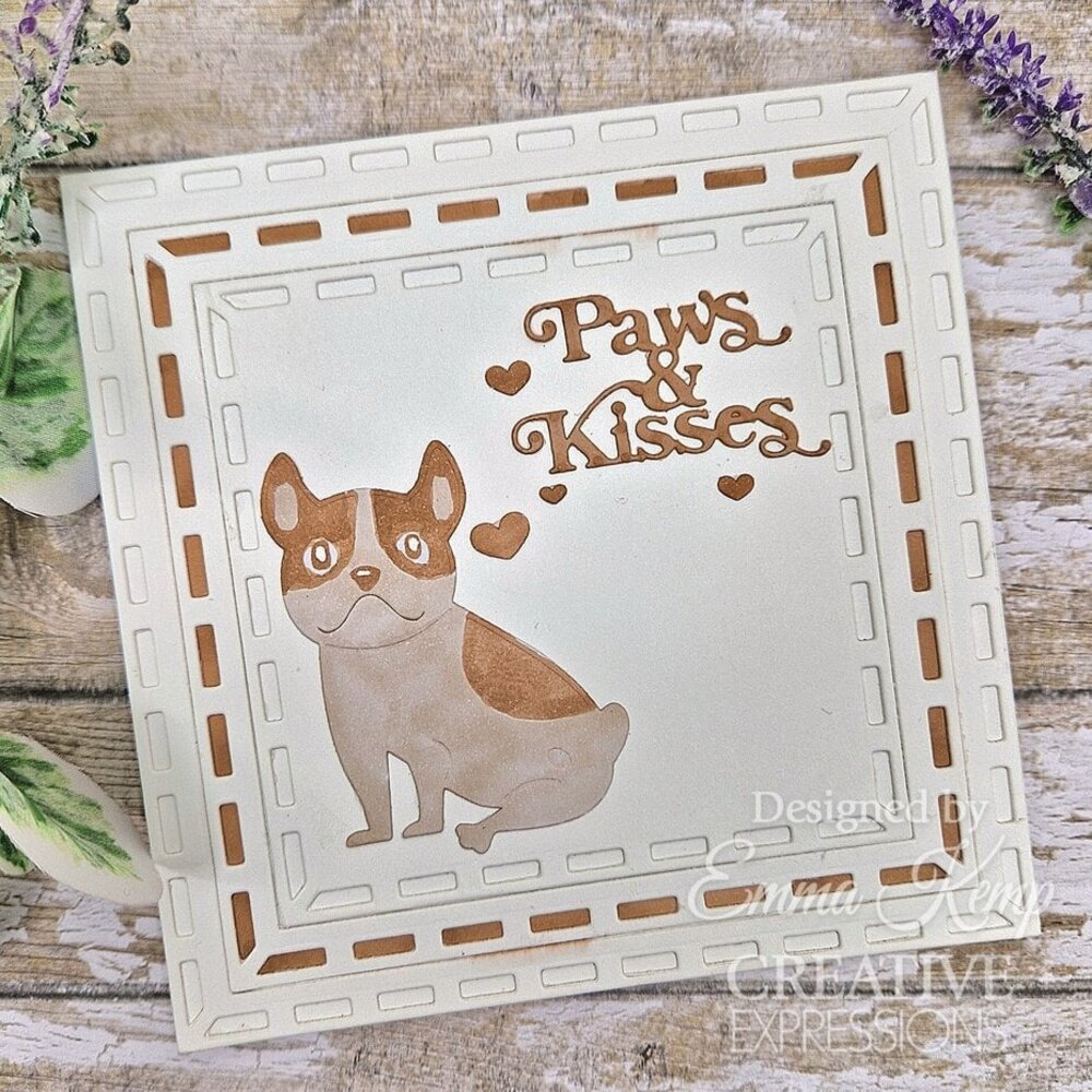 Creative Expressions Sue Wilson Craft Die Paws & Kisses (CEDSS058) Creative Expressions Sue Wilson Craft Die Paws & Kisses (CEDSS058)