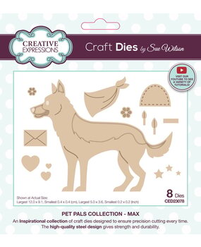 Creative Expressions Sue Wilson Craft Die Pet Pals Max (CED23078) Creative Expressions Sue Wilson Craft Die Pet Pals Max (CED23078)