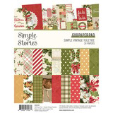 Simple Stories Simple Vintage Yuletide 6x8 Inch Paper Pad (23219)