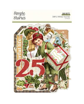 Simple Stories Simple Vintage Yuletide Big Bits (23225) Simple Stories Simple Vintage Yuletide Big Bits (23225)