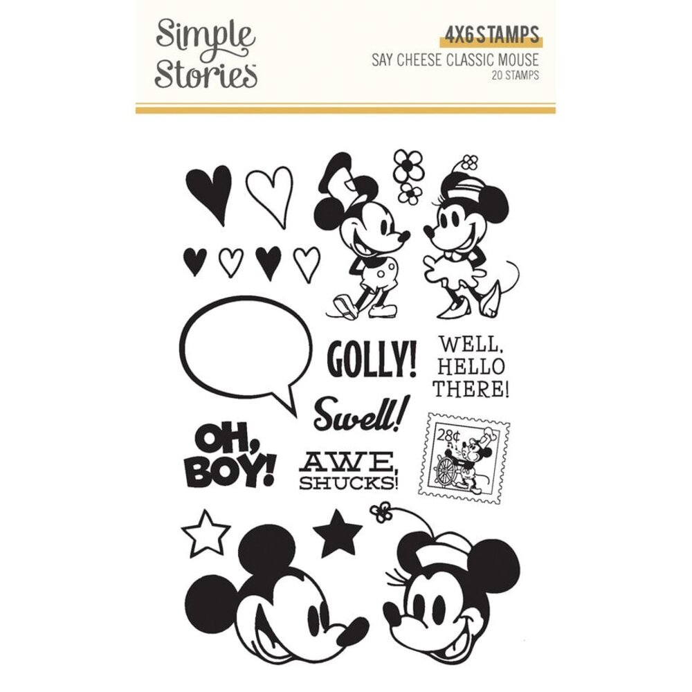 Simple Stories Say Cheese Classic Mouse Stamps (23416) Simple Stories Say Cheese Classic Mouse Stamps (23416)