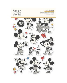 Simple Stories Say Cheese Classic Mouse Sticker Book (23421) Simple Stories Say Cheese Classic Mouse Sticker Book (23421)