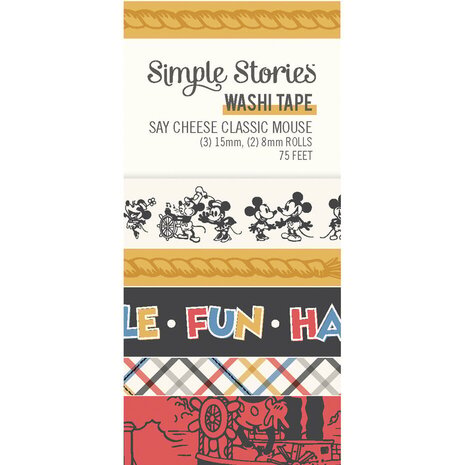 Simple Stories Say Cheese Classic Mouse Washi Tape (23427) Simple Stories Say Cheese Classic Mouse Washi Tape (23427)