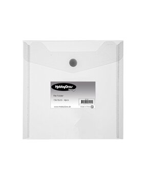 HobbyGros 15x15cm File Folder (4pcs) (SS126)