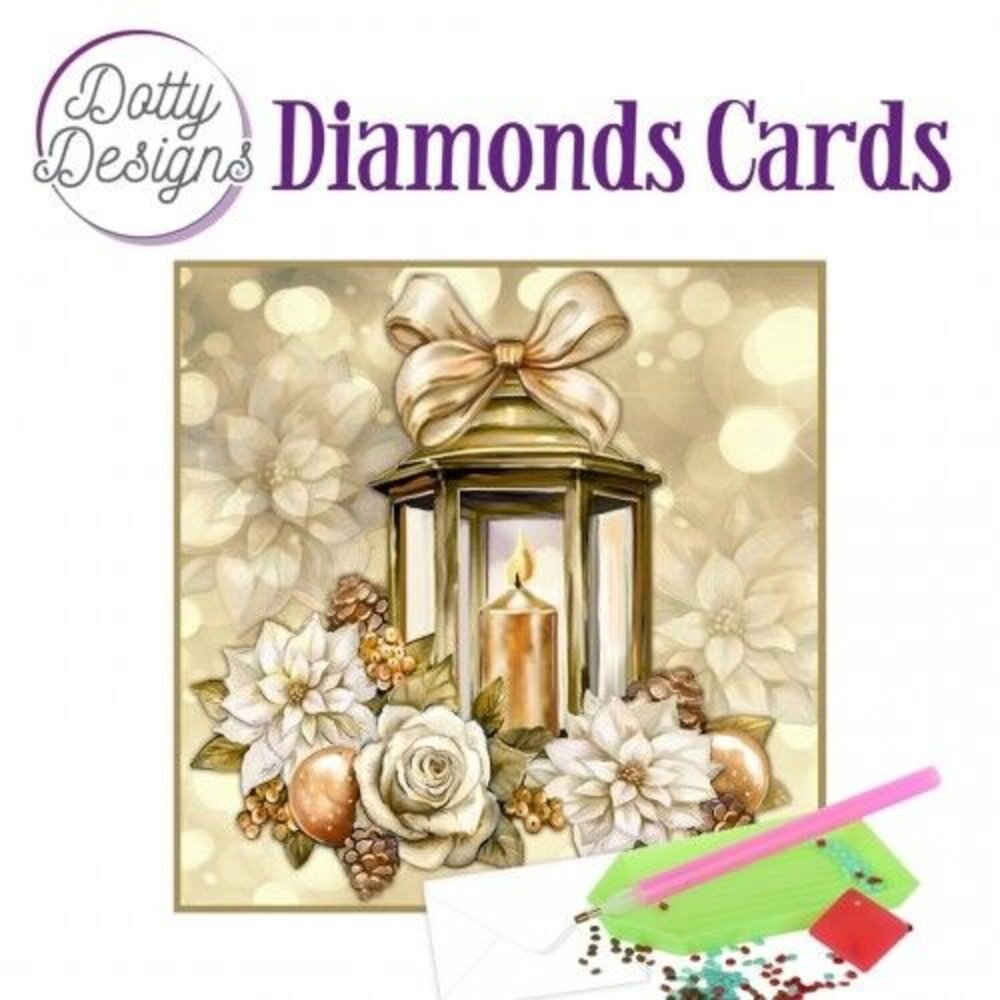 Find It Trading Diamond Cards Set Christmas Lantern (DDDC1181)