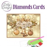 Find It Trading Diamond Cards Set Christmas Candles (DDDC1182)