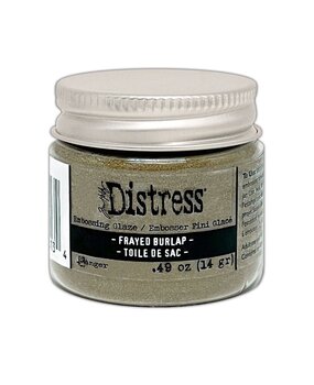 Ranger Distress Embossing Glaze Frayed Burlap (TDE88134) Ranger Distress Embossing Glaze Frayed Burlap (TDE88134)