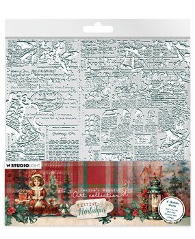 Studio Light Festive Nostalgia 8x8 Inch Acetate Sheets (JMA-FN-ACS09) Studio Light Festive Nostalgia 8x8 Inch Acetate Sheets (JMA-FN-ACS09)