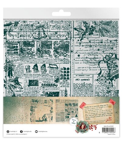 Studio Light Festive Nostalgia 8x8 Inch Acetate Sheets (JMA-FN-ACS09) Studio Light Festive Nostalgia 8x8 Inch Acetate Sheets (JMA-FN-ACS09)