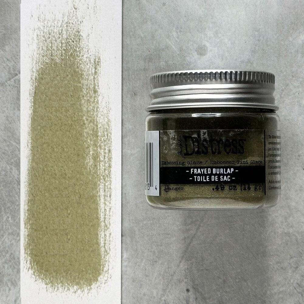 Ranger Distress Embossing Glaze Frayed Burlap (TDE88134) Ranger Distress Embossing Glaze Frayed Burlap (TDE88134)