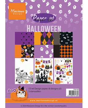 Marianne Design Halloween A5 Paper Set (PK9198) Marianne Design Halloween A5 Paper Set (PK9198)