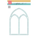 Marianne Design Craft Stencil A5 Church Window (PS8171)*