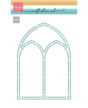 Marianne Design Craft Stencil A5 Church Window (PS8171)*