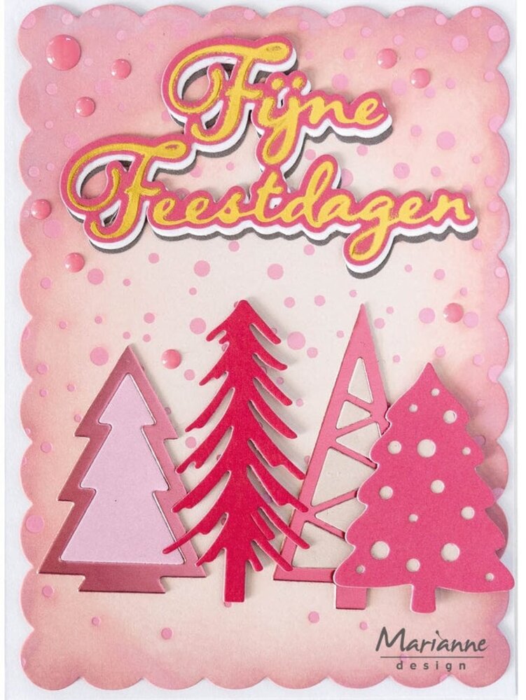 Marianne Design Creatables Trendy Trees (LR0881)