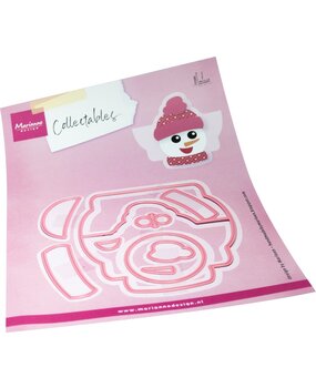 Marianne Design Collectables Bagtopper Snowman (COL1557) Marianne Design Collectables Bagtopper Snowman (COL1557)